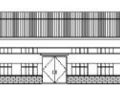 某单层砖木结构厂房建筑结构方案图