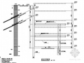 深度26.5m基坑支护全套设计图纸（内支撑 预应力锚索）