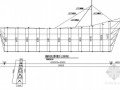 某船型广告牌结构设计图