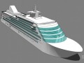大型轮船SketchUp模型下载