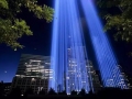 为纪念美国911事件十四周年创建的纪念广场