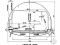分离式隧道内轮廓设计节点详图