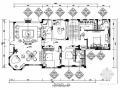 精品古典欧式风情三层别墅室内CAD装修图（含效果）