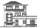 某三层小户型别墅建筑方案图