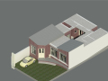 BIM模型-revit模型-单层别墅设计