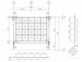 商场采光顶钢网架结构施工图