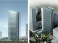 [上海]某三十二层办公楼方案设计文本（168米）