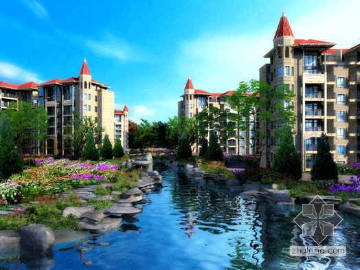 [贵阳]某北美风格居住区设计分析