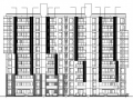 [江苏]现代风格高层住宅区建筑施工图（立面设计新颖 290余页图纸）