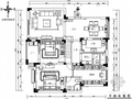 [浙江]国家级示范小区美式田园两居室装修施工图（含效果）