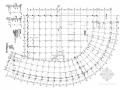 16层框架核心筒半弧形结构施工图(构架层、管桩、含建施)