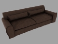 现代双人沙发3D模型下载