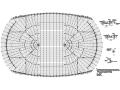 [吉林]实验中学网架结构屋盖结构施工图