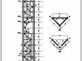 某钢结构钟楼结构设计图