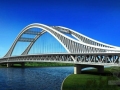 主跨180m特大型下承式钢结构系杆拱桥全套施工图（845张极其全面）