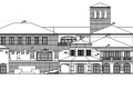 欧式多层会所建筑设计方案施工图CAD