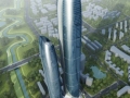 [广西]350米超高层双塔商业综合体设计方案文本（266张设计图 含CAD）