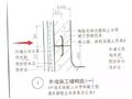 地下室底板后浇带止水钢板凹口朝向迎水面？