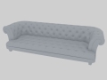 舒适长沙发3D模型下载