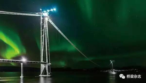 与极光相伴——挪威纳尔维克哈罗格兰德大桥