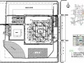[北京]体育场工程施工现场平面布置图（基础、主体、装修）
