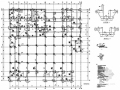 [浙江]二层框架结构学生食堂结构施工图