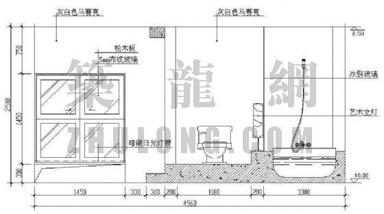 造型详图-卫生间类