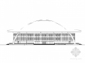 [河南]大型体育中心网球场建筑施工图（国内顶尖设计院）