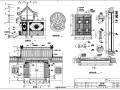 仿古四合院建筑设计施工图(附效果图)