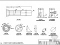 某单立柱两面体广告牌结构设计图