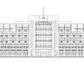 [浙江]五层外墙涂料对称式办公楼建筑施工图