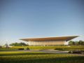 一个巨大的屋顶，15米宽的悬挑！！福斯特新设计图书馆+文化中心