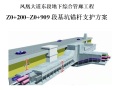 凤凰大道东段地下综合管廊工程Z0+200~Z0+909基坑锚杆支护方案