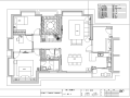 珠海海湾国际公寓示范单位室内设计施工图