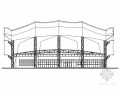 [温州]某大学膜结构网球场建筑施工图（含膜结构参数）