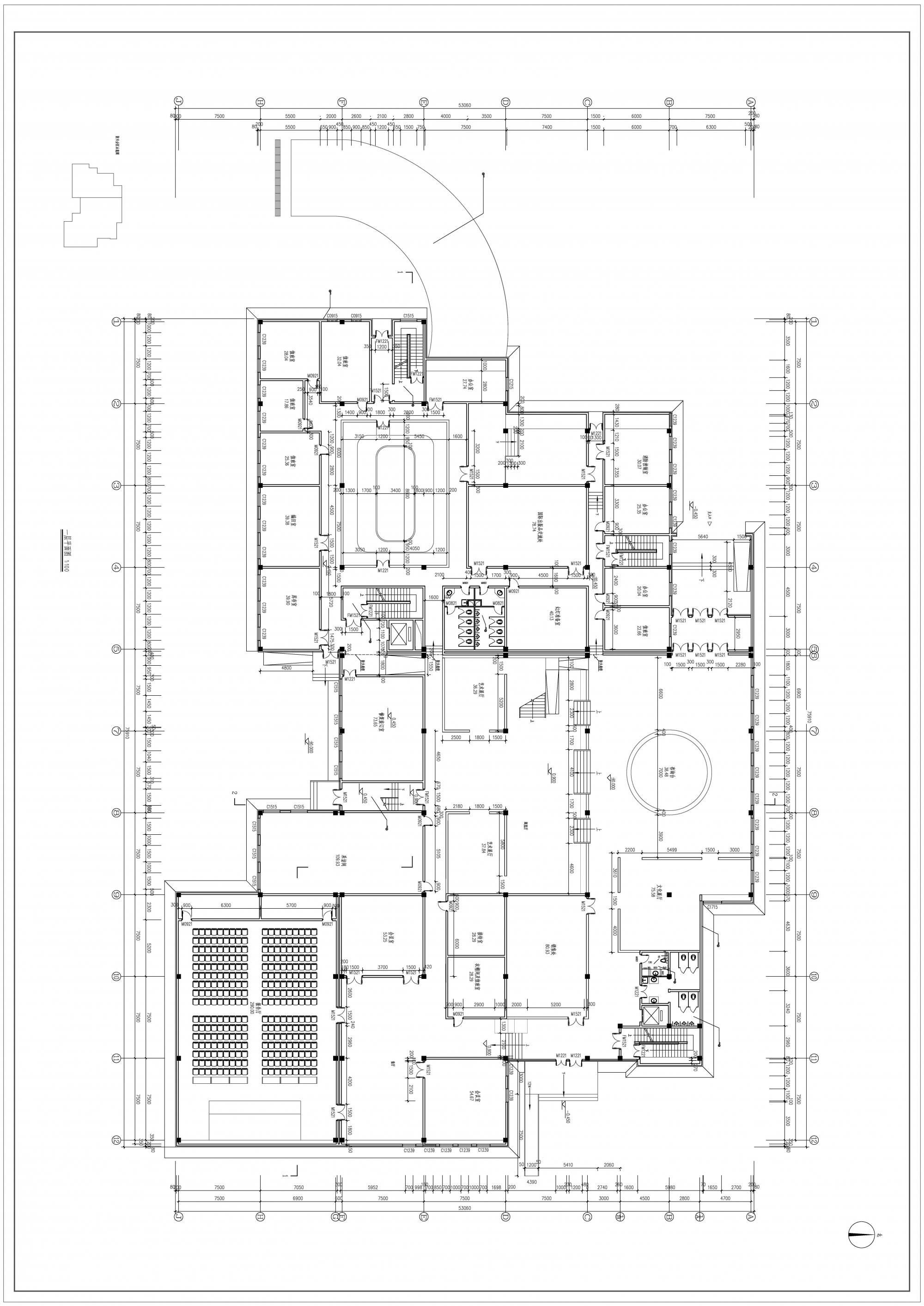 [分享]哈尔滨理工大学西区图书馆建筑设计