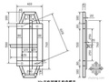 T梁支座螺栓预埋孔检查尺加工图