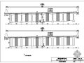 装配式预应力混凝土简支T梁上部构造通用图[跨径：30m，桥面宽度：分离式路基33.5m]