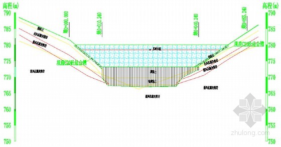 [福建]水库大坝除险加固工程初步设计节点详图(cad图28张)