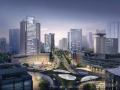 [重庆]中心交通枢纽工程地面景观设计方案