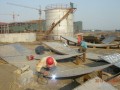 [浙江]化工企业拱顶结构大型不锈钢衬里储罐施工工法