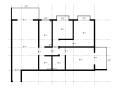 三居室改造成大两居室的改装方案（附施工图＋效果图）