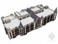 古堡式建筑SketchUp模型下载