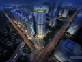 [成都]超高层新都市风格塔式住宅建筑设计方案文本（含CAD）