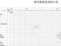 [毕业设计]学校教学楼工程施工组织设计（建筑结构图 横道图）