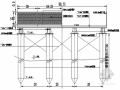 [浙江]某城际铁路水中钻孔桩平台及钢管桩设计图