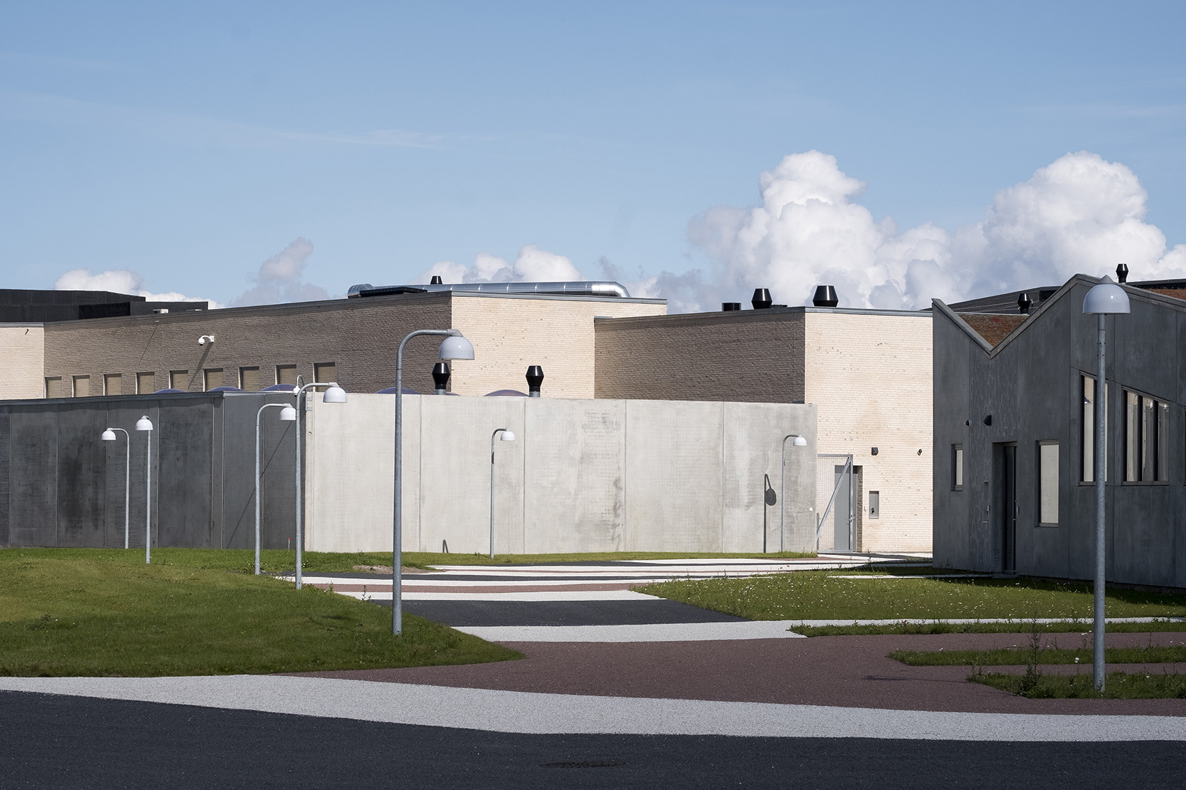 丹麦storstrm监狱景观外部实景图