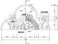 半圆形旱喷泉施工图