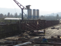 上跨铁路桥箱梁架设及桥面铺装施工方案