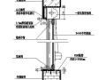 高档铝合金门窗与卷帘节点图